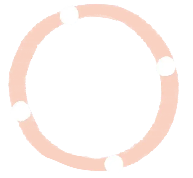 ピンクのリング